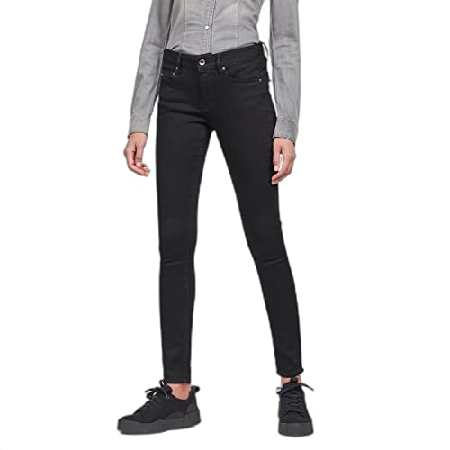 G-STAR RAW Damen Midge Zip Mid Skinny Jeans von G-STAR