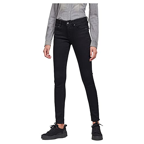 G-STAR RAW Damen Midge Zip Mid Skinny Jeans von G-STAR