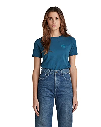 G-STAR RAW Damen Mysid Long Slim T-Shirt von G-STAR