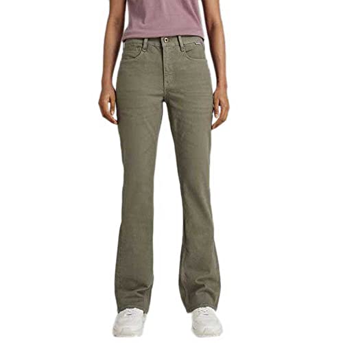 G-STAR RAW Damen Noxer Bootcut Jeans, Grün (dk Shamrock gd D21437-D111-B563), 26W / 32L von G-STAR RAW