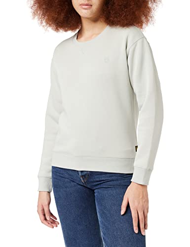 G-STAR RAW Damen Premium Core Sweatshirt, Blau (Oyster Blue D20756-C235-C628), XS von G-STAR