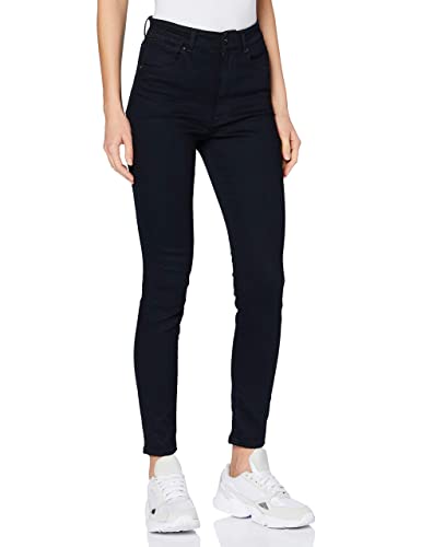 G-STAR RAW Damen Stringfield Ultra High Skinny Jeans, Schwarz (Black Metalloid Cobler D17849-5245-B827), 29W / 30L von G-STAR RAW