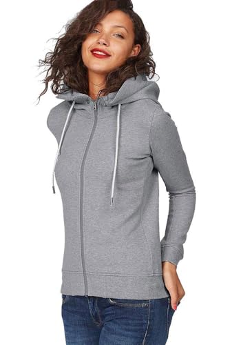 G-STAR RAW Damen Sweatjacke Sweat Jacke Kapuze (hellgrau, L) von G-STAR
