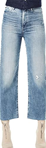 G-STAR RAW Damen Tedie Ultra High Straight Ripped Edge Ankle Jeans von G-STAR RAW