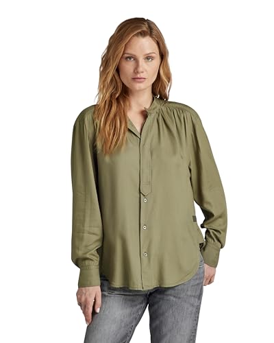 G-Star RAW Damen Volume Top Hemd, Grün (Shamrock D24448-D297-2199), XS von G-STAR