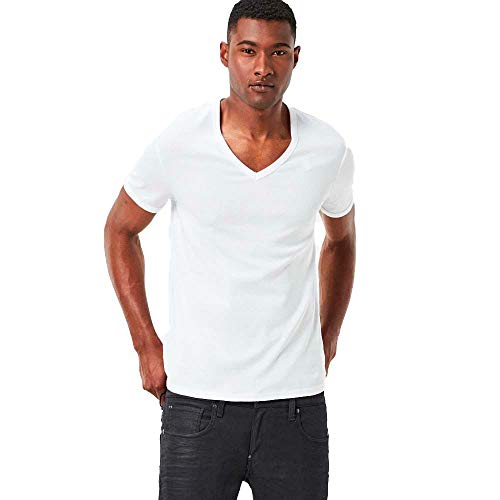 G-STAR RAW Herren Basic V-Neck T-Shirt 2-Pack von G-STAR RAW