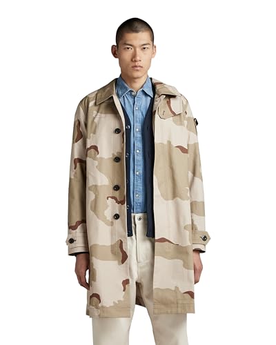 G-STAR RAW Herren Camo Trenchcoat von G-STAR