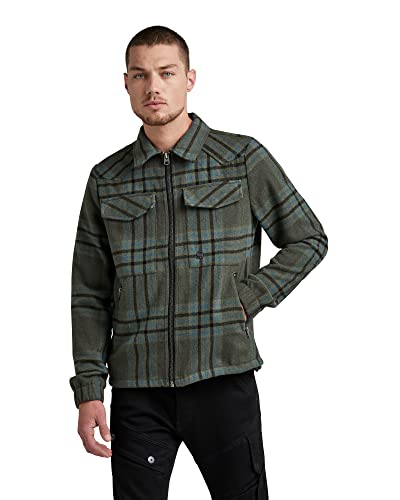 G-STAR RAW Herren Check Overshirt Jacke von G-STAR