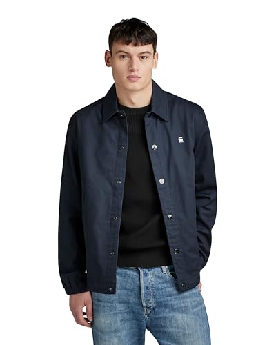 G-STAR RAW Herren Coach Jacke, Blau (salute D24280-C962-C742), M von G-STAR RAW