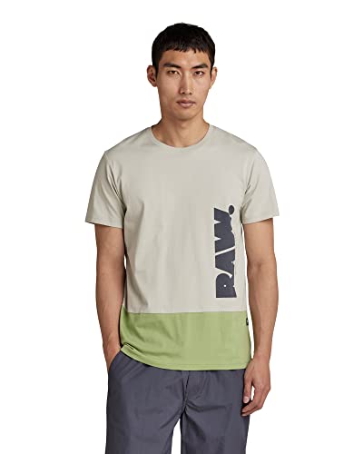 G-STAR RAW Herren Color Block RAW. T-Shirt von G-STAR