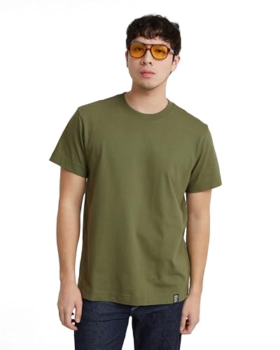 G-Star RAW Herren Essential Loose T-Shirt, Grün (sage D23471-C784-724), M von G-Star RAW