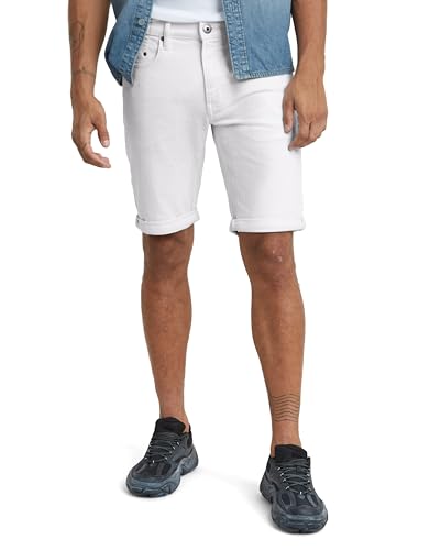 G-Star RAW Herren Mosa Shorts, Weiß (Paper White gd D24430-D552-G547), 33 von G-STAR