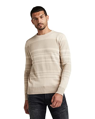 G-STAR RAW Herren Stripe Knitted Pullover von G-STAR