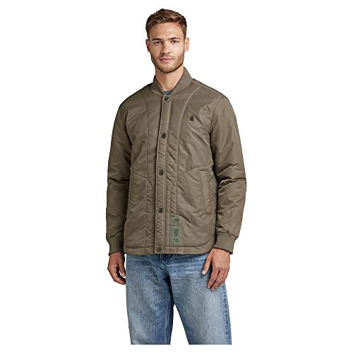 G-STAR RAW Herren Unisex 10 Degrees Sherpa Jacke, Braun (turf D22487-C143-273), S von G-STAR