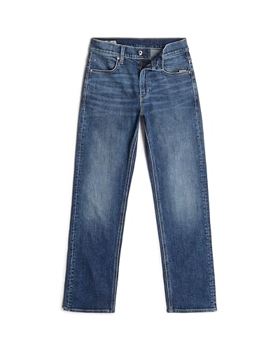 G-Star Jungen Premium Mosa Straight Jeans, Blau (faded cascade D25640-01-C606), 10 von G-STAR RAW