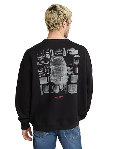 G-STAR RAW Knolling Back gr Loose r Sweat von G-STAR RAW