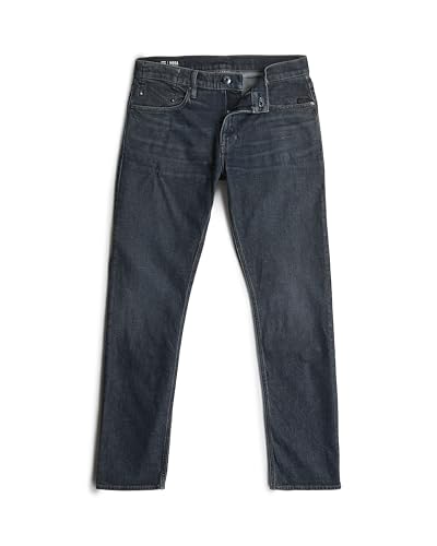 G-Star Herren Mosa Straight Jeans, Blau (Worn in Funnel Cloud D23692-D775-G727), 32W / 32L von G-STAR RAW