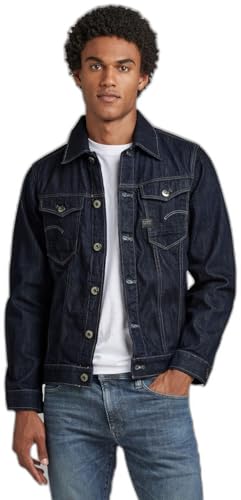 G-STAR - Raw - Herren Arc 3D Jacke, Kolorit 3D Raw Denim, Größe: L Regular von G-STAR