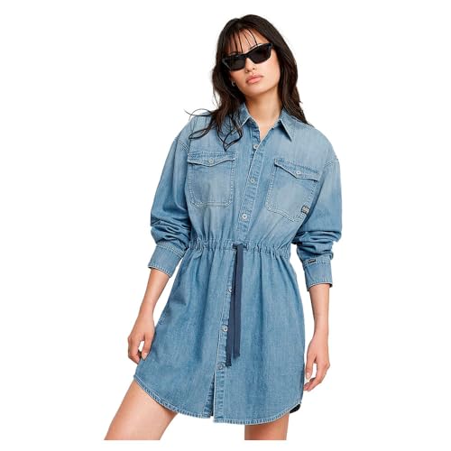 G-STAR Relaxed Drawcord Denim Kleid von G-STAR