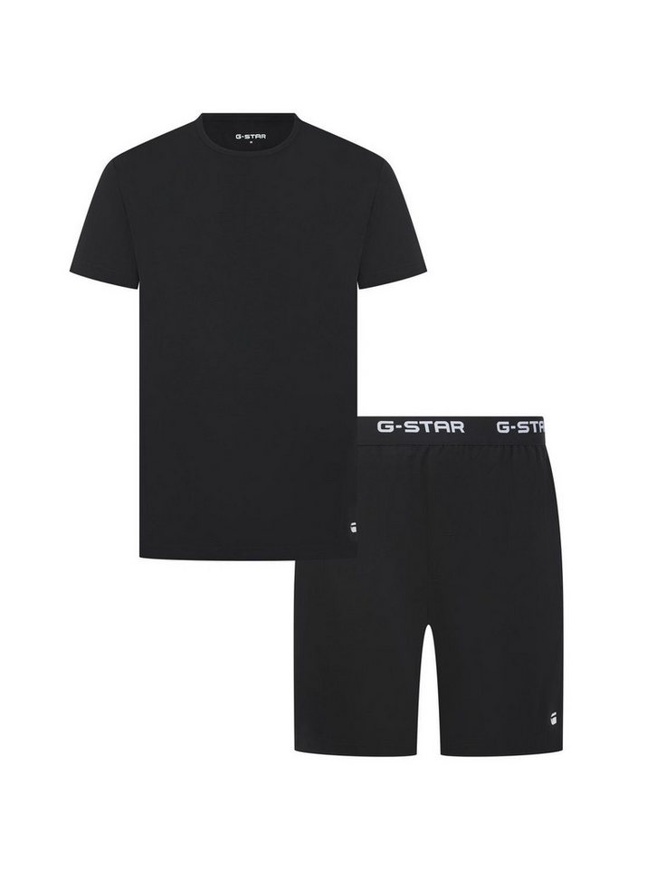 G-STAR Shorty SLATE (Set, 2 tlg., Set aus Hose und Oberteil) mit elastischem Bund, weichem Material & stilvollem Design von G-STAR