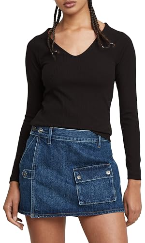 G-STAR Slim Rib ls v t wmn von G-STAR