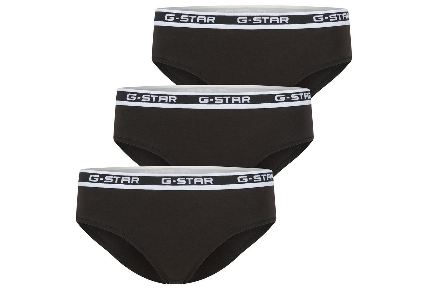 G-STAR Slip FLUORITE (Sparpack, 3-St., 3er-Pack) im 3er-Pack – weich & elastisch, Logobund von G-STAR
