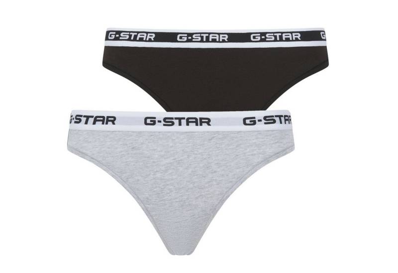 G-STAR Slip OBSIDIAN (Sparpack, 2-St., 2er-Pack) Weich. Elegant. Unwiderstehlich. G-STAR Damen Strings im 2er-Pack von G-STAR