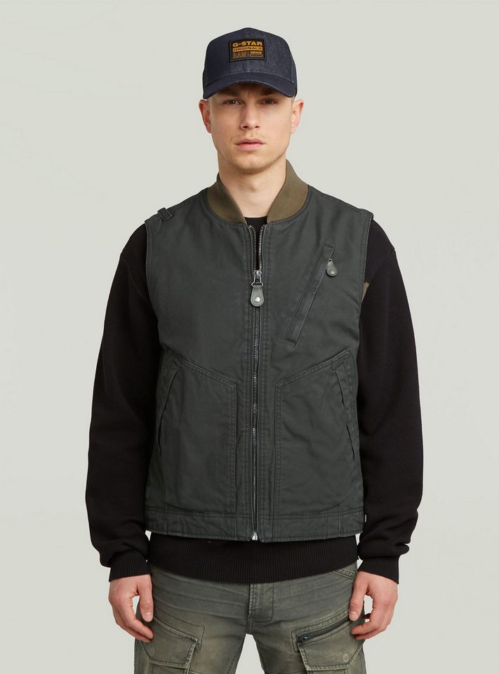 G-STAR Softshellweste Duty Canvas Weste von G-STAR