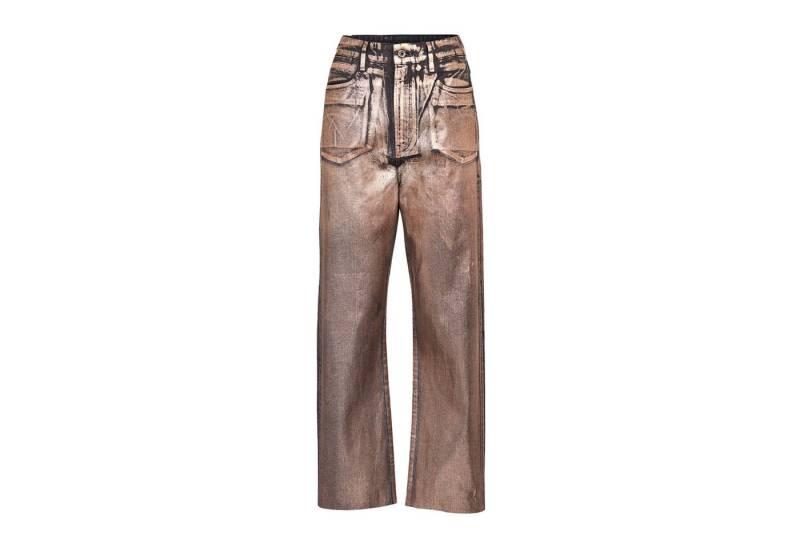 G-STAR Straight-Jeans edie Ultra High Straight Turn Up Ankle Selvedge Jeans Ultra High Waist von G-STAR