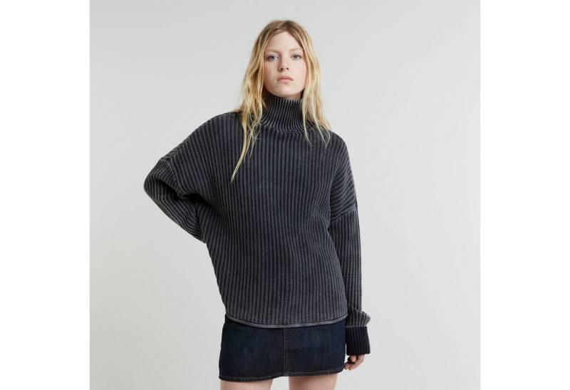 G-STAR Strickpullover Loose Overdyed Turtle Knit wmn von G-STAR