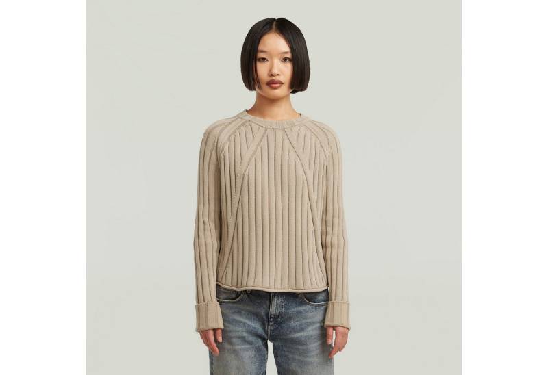G-STAR Strickpullover Washed loose r knit wmn von G-STAR