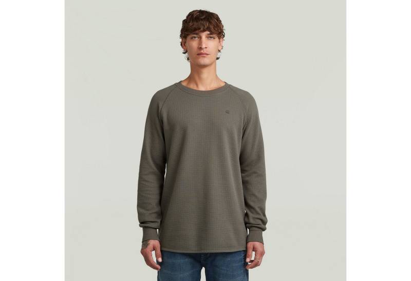 G-STAR Sweater Jirgi mit Label-Detail auf der Brust von G-STAR