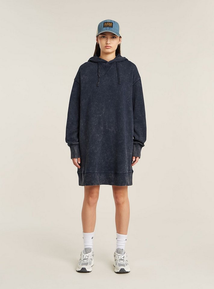 G-STAR Sweatkleid Loose Overdyed Hooded Sweater Kleid von G-STAR