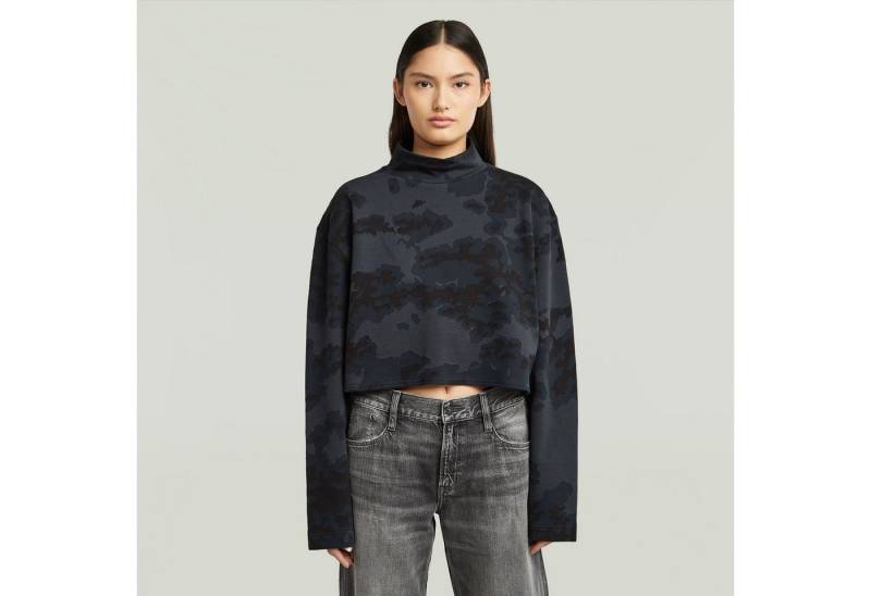 G-STAR Sweatshirt Oversized cropped turtle sw wmn von G-STAR