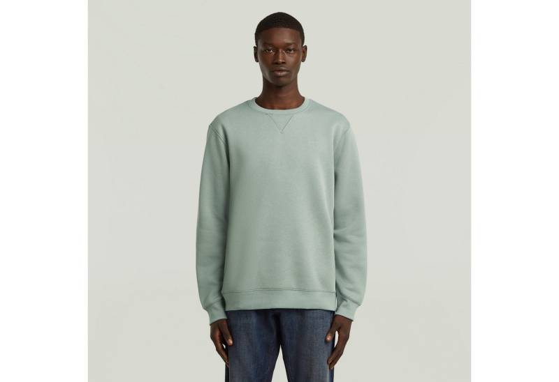 G-STAR Sweatshirt Premium Core Pacior Sweat mit Ripp-Seiteneinsätzen von G-STAR