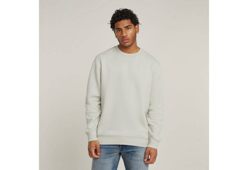 G-STAR Sweatshirt Premium Core Pacior Sweat mit Ripp-Seiteneinsätzen von G-STAR