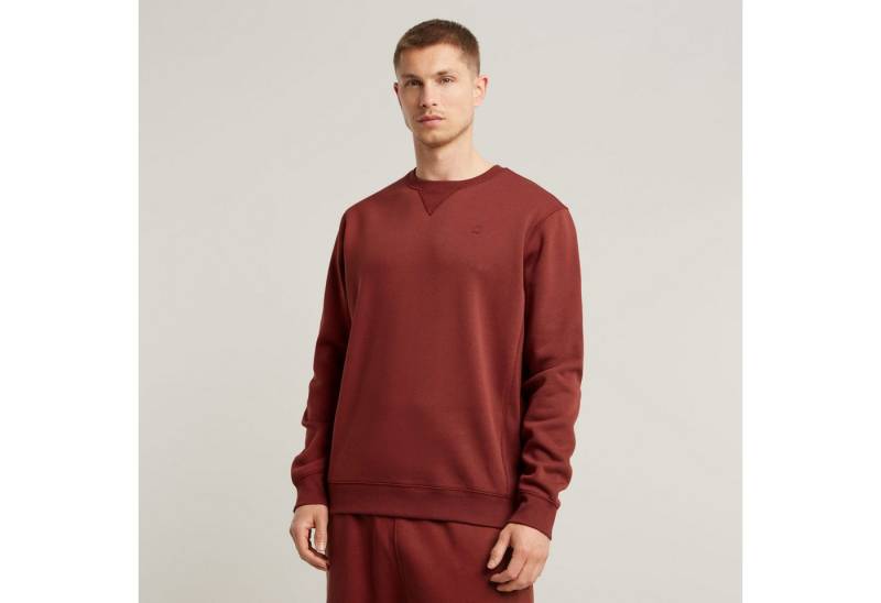 G-STAR Sweatshirt Premium Core Pacior Sweat mit Ripp-Seiteneinsätzen von G-STAR