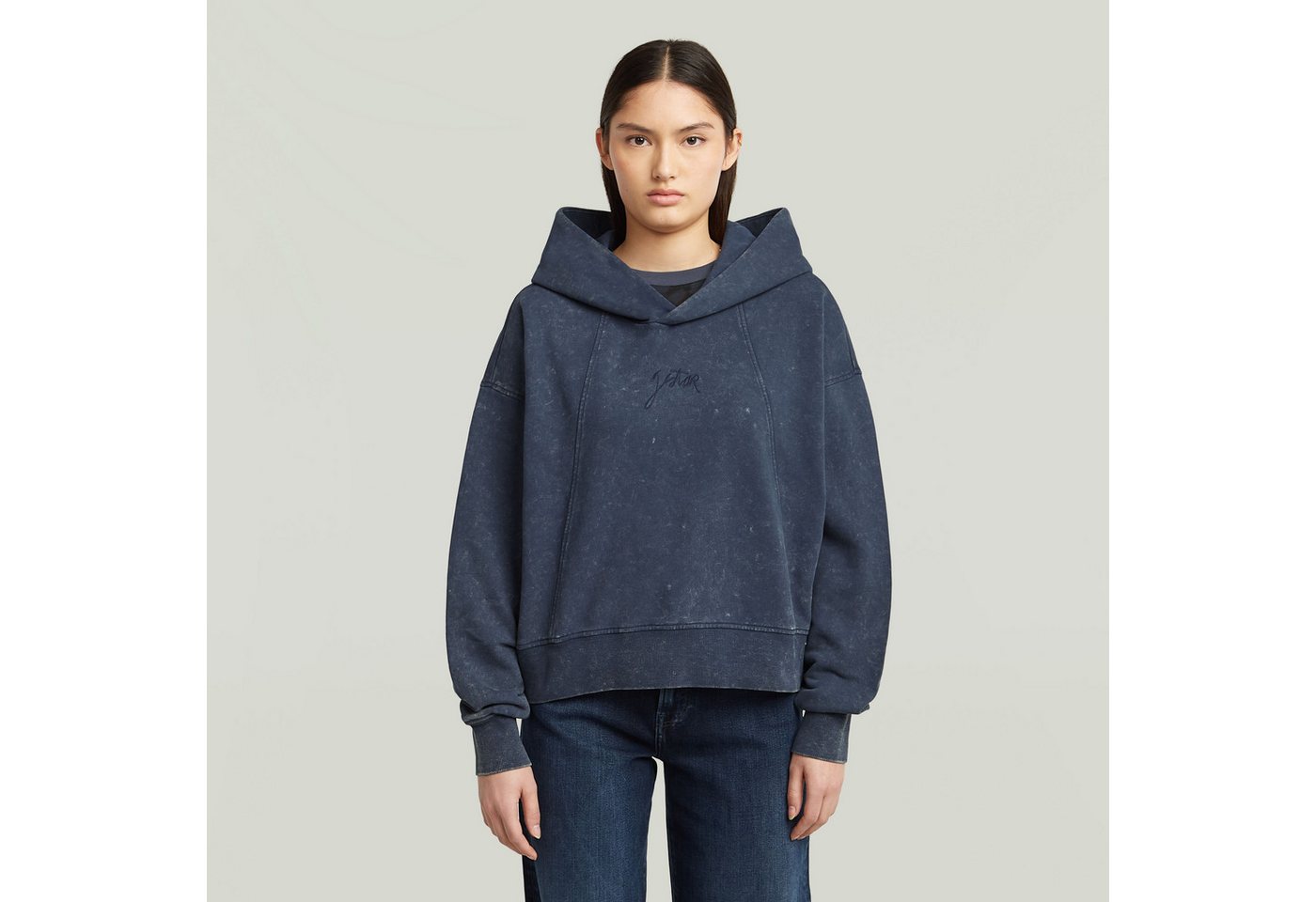G-STAR Sweatshirt Washed a line script hdd sw wmn G-STAR Sweatshirt Washed a line script hdd sw wmn von G-STAR