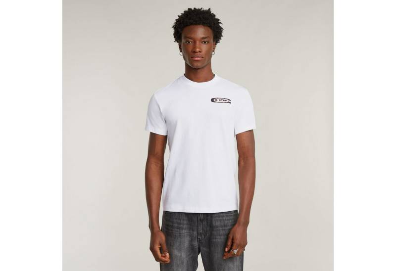 G-STAR T-Shirt Back gr Arch mit Print auf der Rückseite von G-STAR