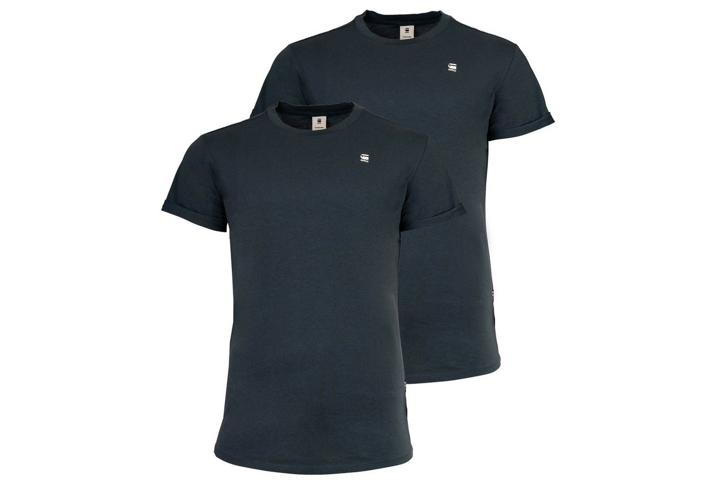 G-STAR T-Shirt Herren T-Shirt 2er Pack Baumwolle Lash 2 Pack (Packung, 2er Pack) von G-STAR