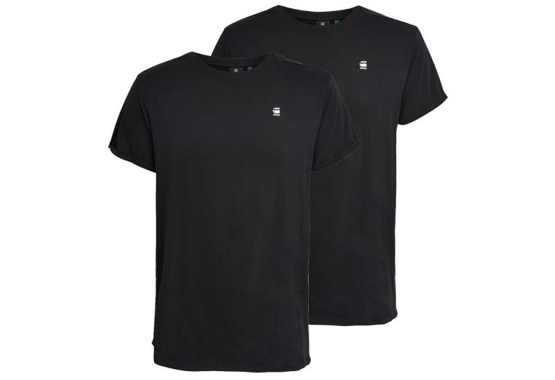 G-STAR T-Shirt Herren T-Shirt 2er Pack Baumwolle Lash 2 Pack (Packung, 2er Pack) von G-STAR