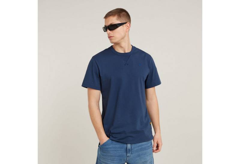 G-STAR T-Shirt Nifous Rundhals, mit Rippeinsatz von G-STAR