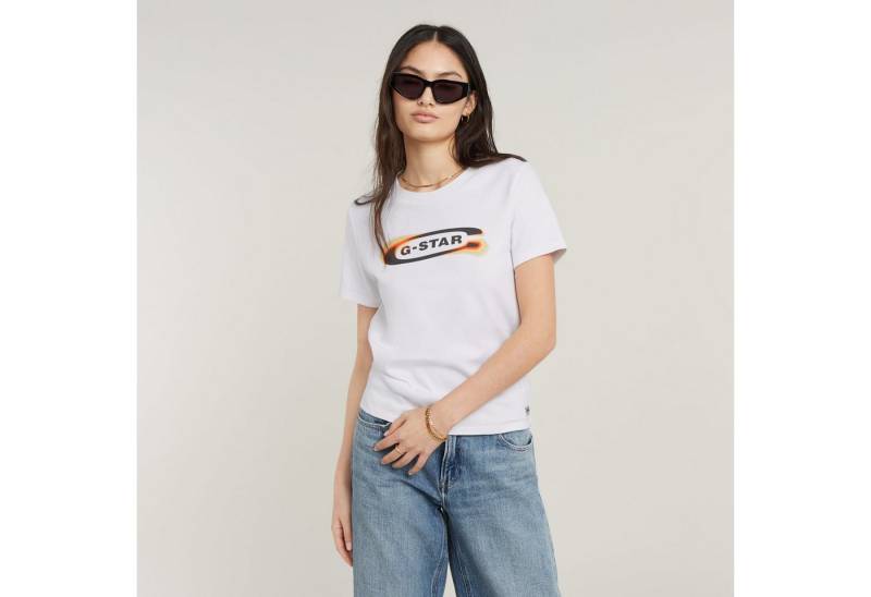 G-STAR T-Shirt Old skool logo r t wmn von G-STAR