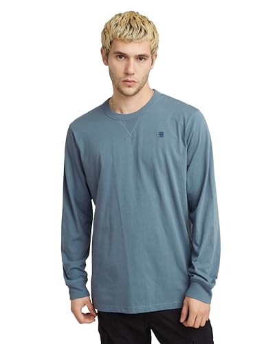 G-Star Herren Nifous T-Shirt, Blau (avio D25076-336-1820), S von G-STAR