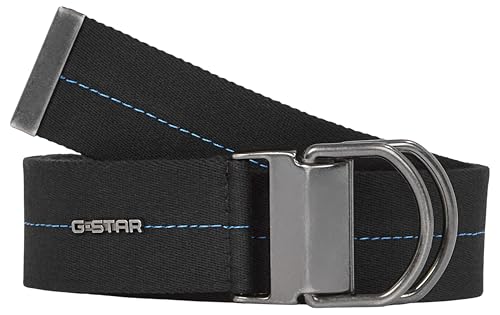 G-Star Damen Gloria Webbing Gürtel, Mehrfarben (antic silver/osaka blue D24470-D633-H251), 75 von G-Star RAW
