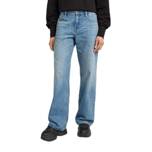G-STAR Damen Judee Loose Jeans, Blau (Faded Brilliant Blue D22889-D788-G872), 26W / 34L von G-STAR