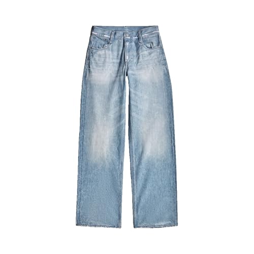 G-STAR Damen Judee Loose Jeans, Blau (Vintage Lightning Bolt D22889-D943-H086), 27W / 28L von G-STAR