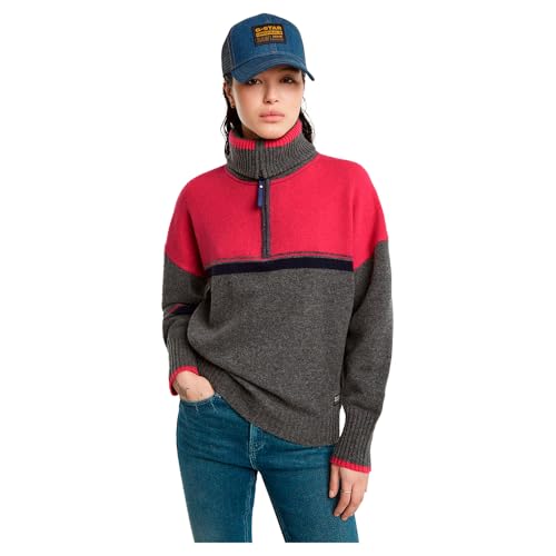 G-Star Damen Multi Color Loose Skipper, Rosa (pink Peacock D25221-D770-G694), M von G-Star RAW