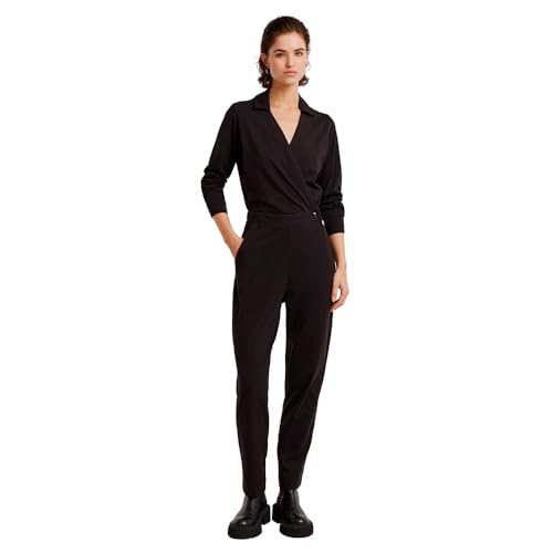 G-Star Damen Shirt Jumpsuit, Schwarz (dk black D25024-B771-6484), XL von G-STAR