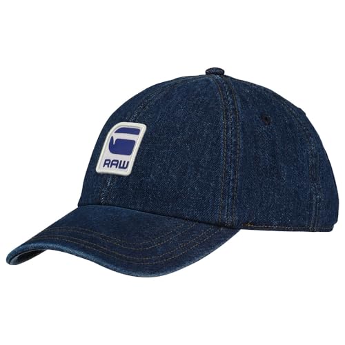 G-Star Herren Avernus Burger Baseball Cap, Blau (Worn in Watercourse D26254-D317-H146), PC von G-Star Raw